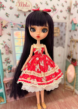 Load image into Gallery viewer, Pullip red cat dress