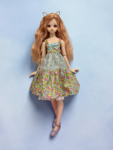 Load image into Gallery viewer, Floral Summer Dress with Petticoat for DD
