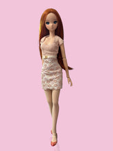 Load image into Gallery viewer, Chic Pink Pencil Dress for 1/3 doll