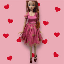 Load image into Gallery viewer, Valentine dress for smartdoll
