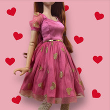Load image into Gallery viewer, Valentine dress for smartdoll

