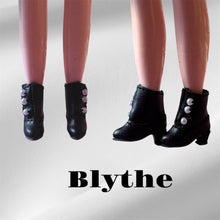 Load image into Gallery viewer, Blythe black booties
