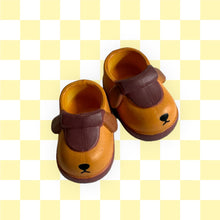 Load image into Gallery viewer, Brown and orange shoes

