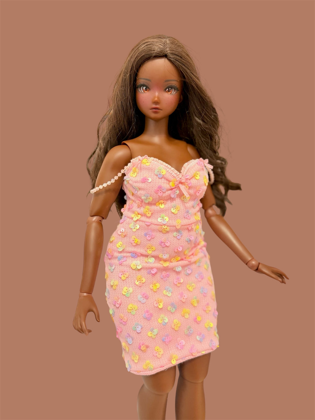PEAR SEQUIN DRESS – Mota Doll's Clothing
