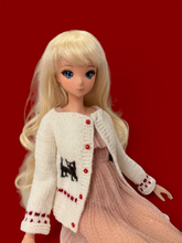 Load image into Gallery viewer, Smartdoll cat cardigan
