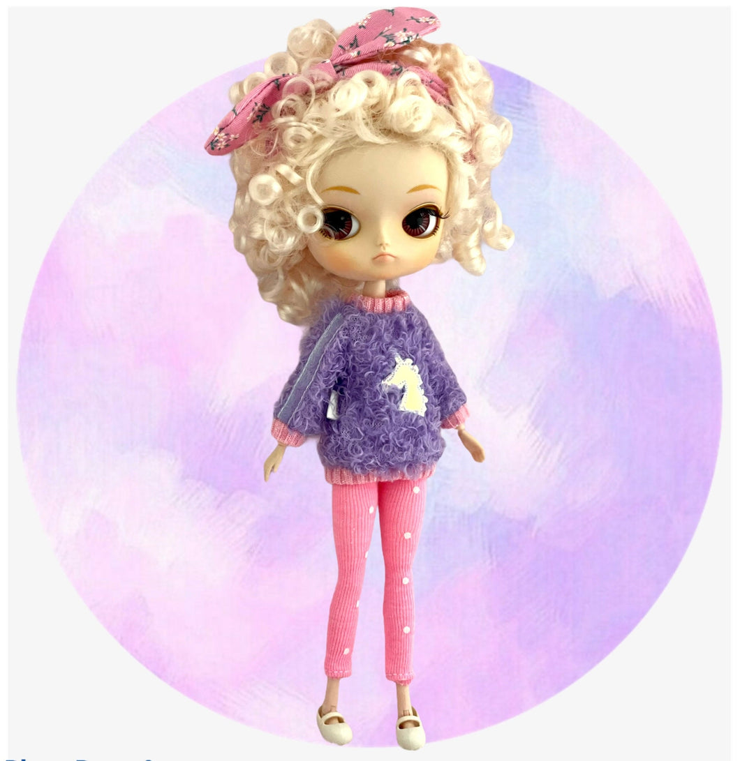 Unicorn set for dal doll