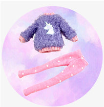 Load image into Gallery viewer, Unicorn set for dal doll
