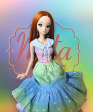 Load image into Gallery viewer, Smartdoll rainbow collar dress
