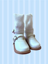 Load image into Gallery viewer, White mary jane shoes with socks
