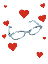 Load image into Gallery viewer, Clear doll glasses
