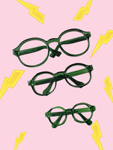 Load image into Gallery viewer, Green doll glasses
