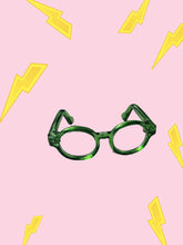 Load image into Gallery viewer, Green doll glasses
