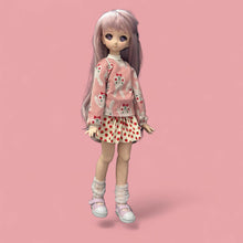 Load image into Gallery viewer, Adorable Bunny Sweater &amp;  Skirt Set
