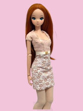 Load image into Gallery viewer, Chic Pink Pencil Dress for 1/3 doll
