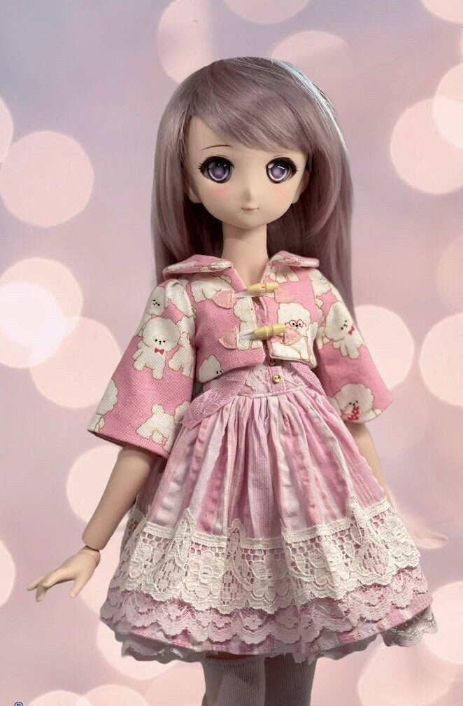 Pink friend set for MDD doll